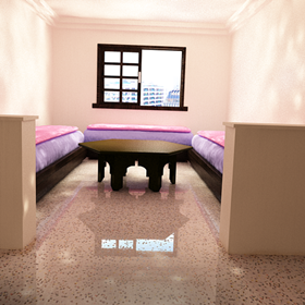 3D Graphics: Moroccan living room